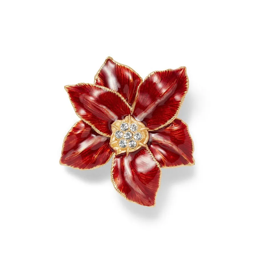 The Met Store Amaryllis Brooch* Pins & Brooches