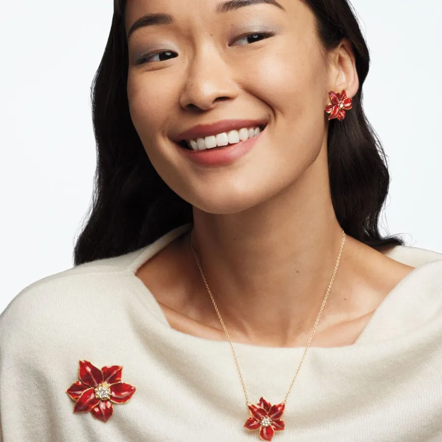 The Met Store Amaryllis Brooch* Pins & Brooches