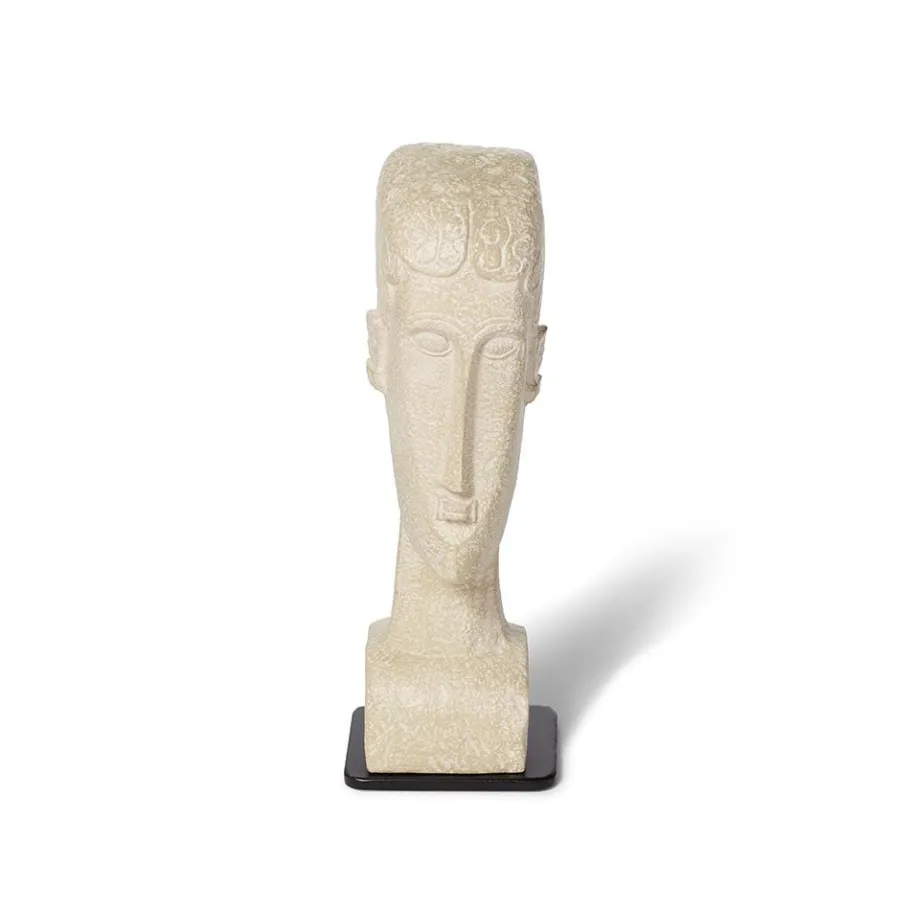 The Met Store Amedeo Modigliani: Medium Stone Tête Sculpture* Sculpture