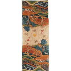 The Met Store American Folk Art Landscape Oblong Scarf* Scarves & Wraps