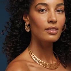 The Met Store Ancient Fretwork Collar Necklace* Necklaces