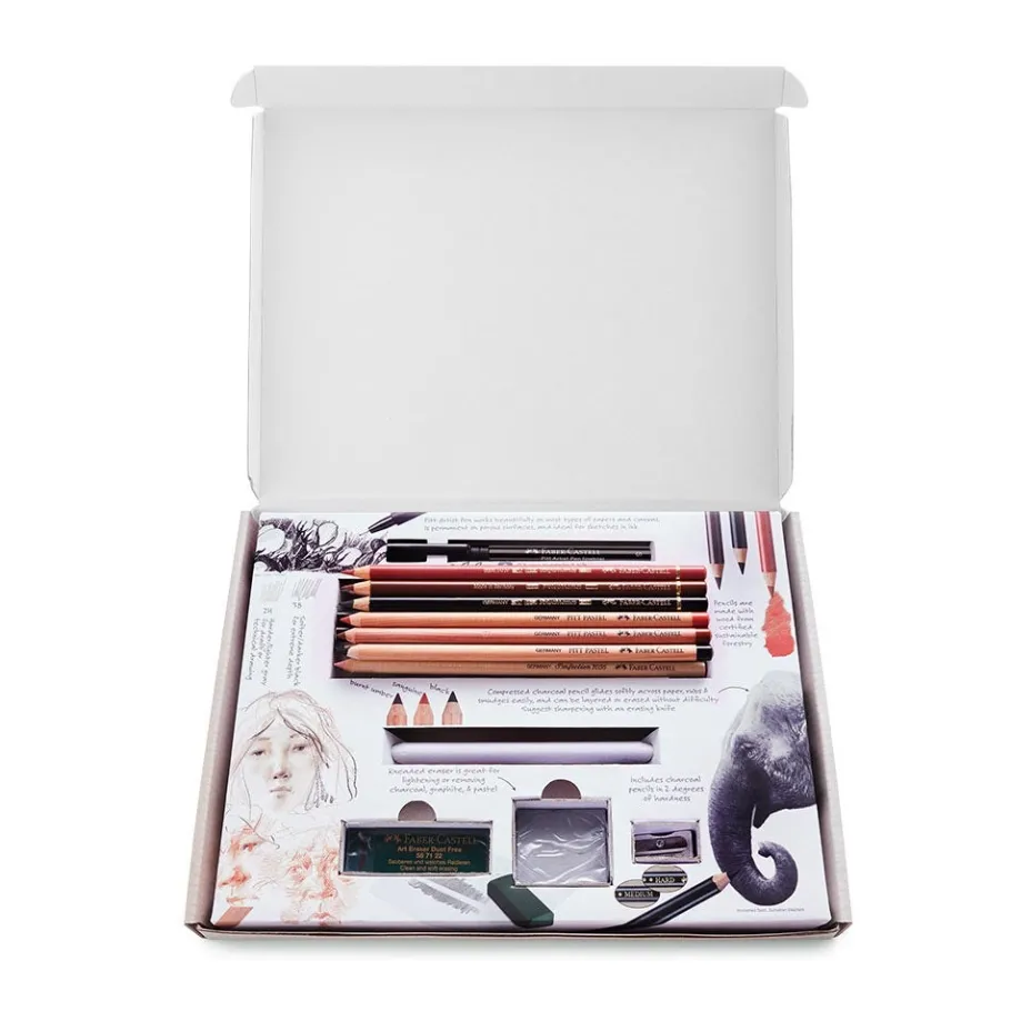 The Met Store Art & Graphic Try It Box: Dry Mediums* Art Supplies & Easels