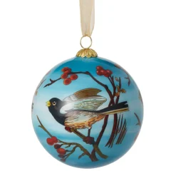 The Met Store Birds of America Hand-Painted Glass Ornament Set* Ornaments