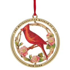 The Met Store Cardinal Grosbeak Spinning Ornament* Ornaments