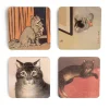 The Met Store Cats Coasters* Tableware