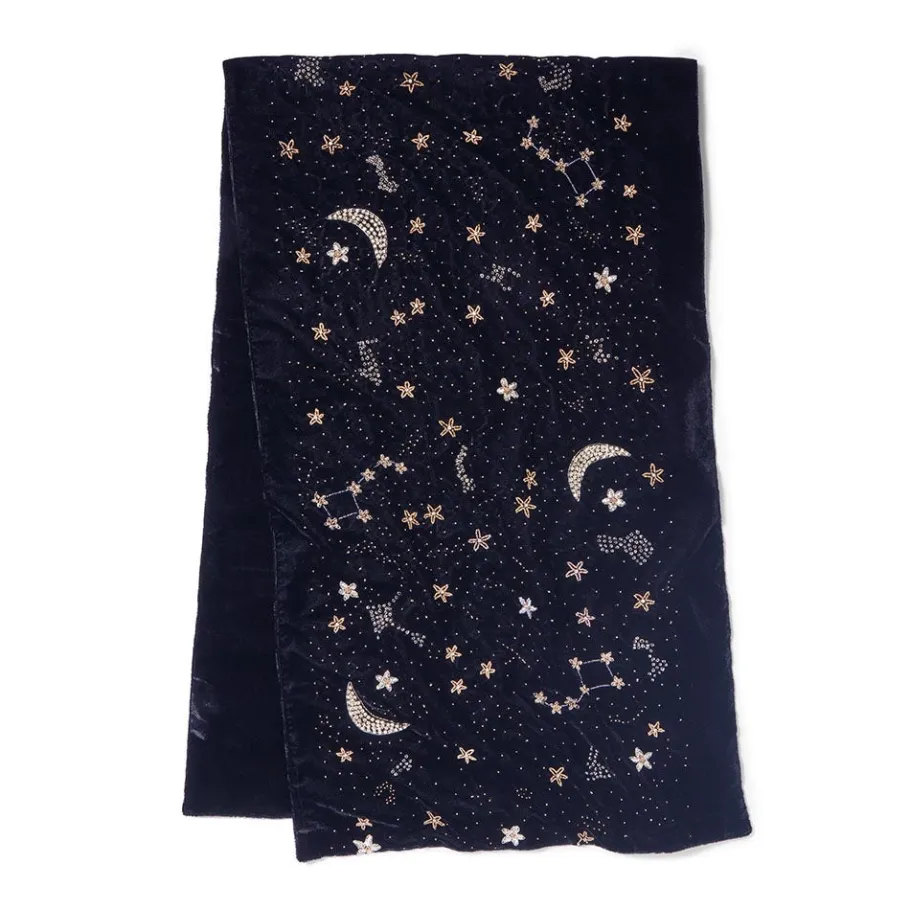 The Met Store Celestial Beaded Scarf* Scarves & Wraps