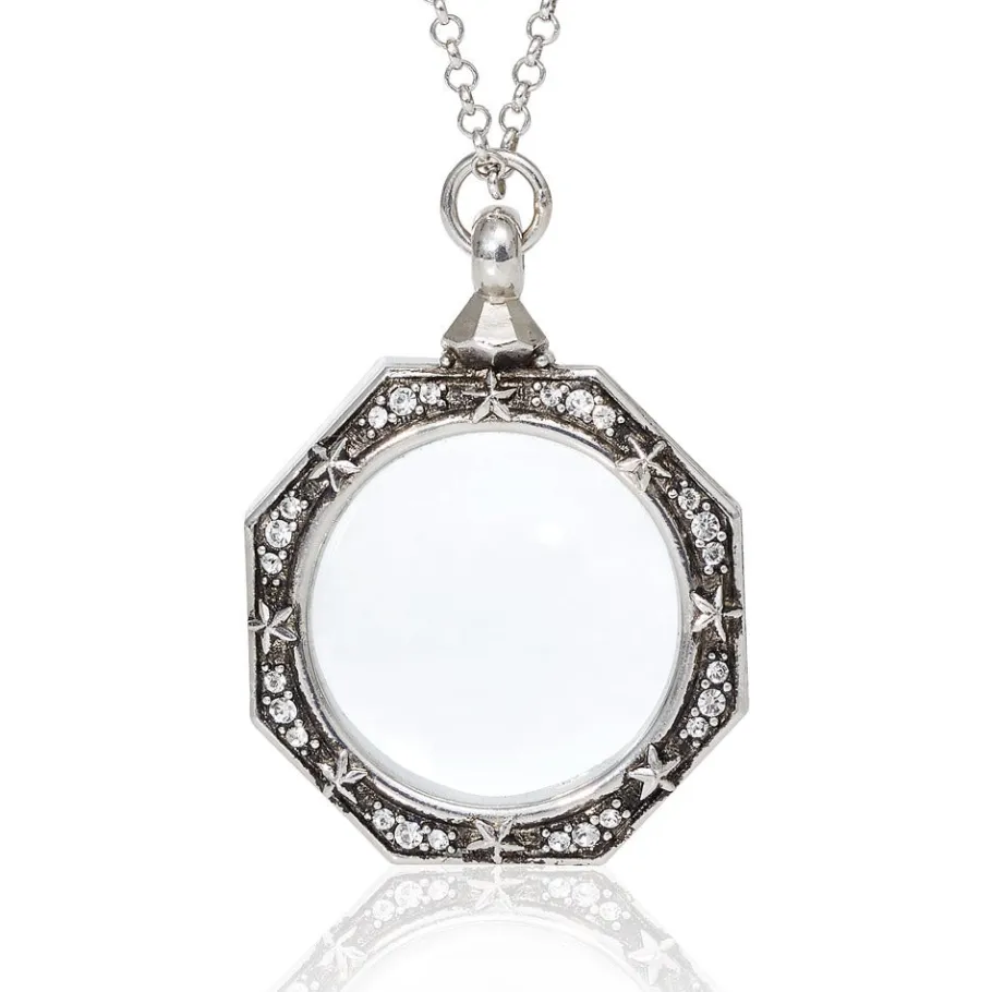 The Met Store Celestial Octagonal Magnifier Pendant Necklace* Necklaces
