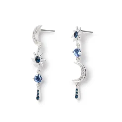 The Met Store Celestial Symbols Linear Drop Earrings* Earrings