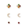 The Met Store Celestial Symbols Stellar Stud Earrings Set* Earrings