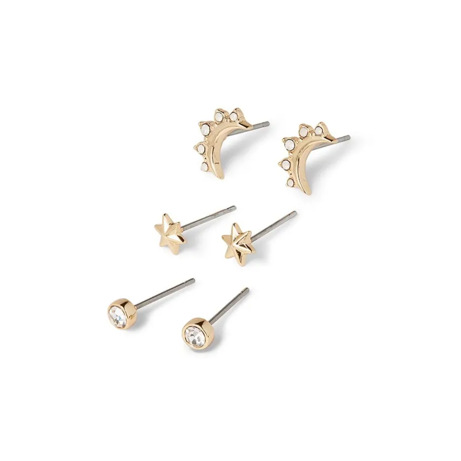 The Met Store Celestial Symbols Stud Earrings Set* Earrings