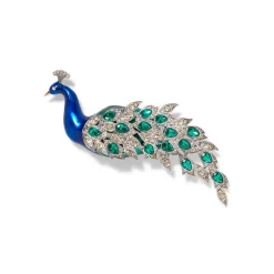 The Met Store Chelsea Peacock Brooch* Pins & Brooches
