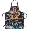 The Met Store Chinese Dragon Rank Badge Apron* Tableware
