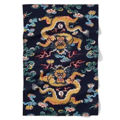 The Met Store Chinese Dragon Rank Badge Tea Towel* Decorative Accents