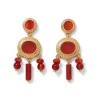 The Met Store Classical Carnelian Chandelier Earrings* Earrings