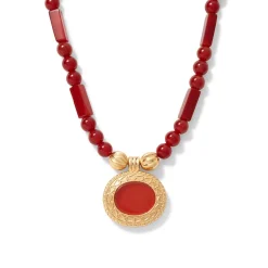 The Met Store Classical Carnelian Pendant Necklace* Necklaces