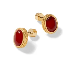 The Met Store Classical Carnelian Stud Earrings* Earrings