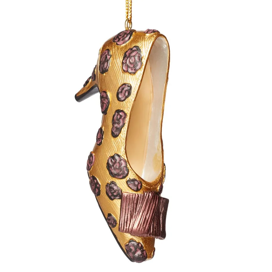 The Met Store Cocoa Rose Pump Shoe Ornament* Ornaments
