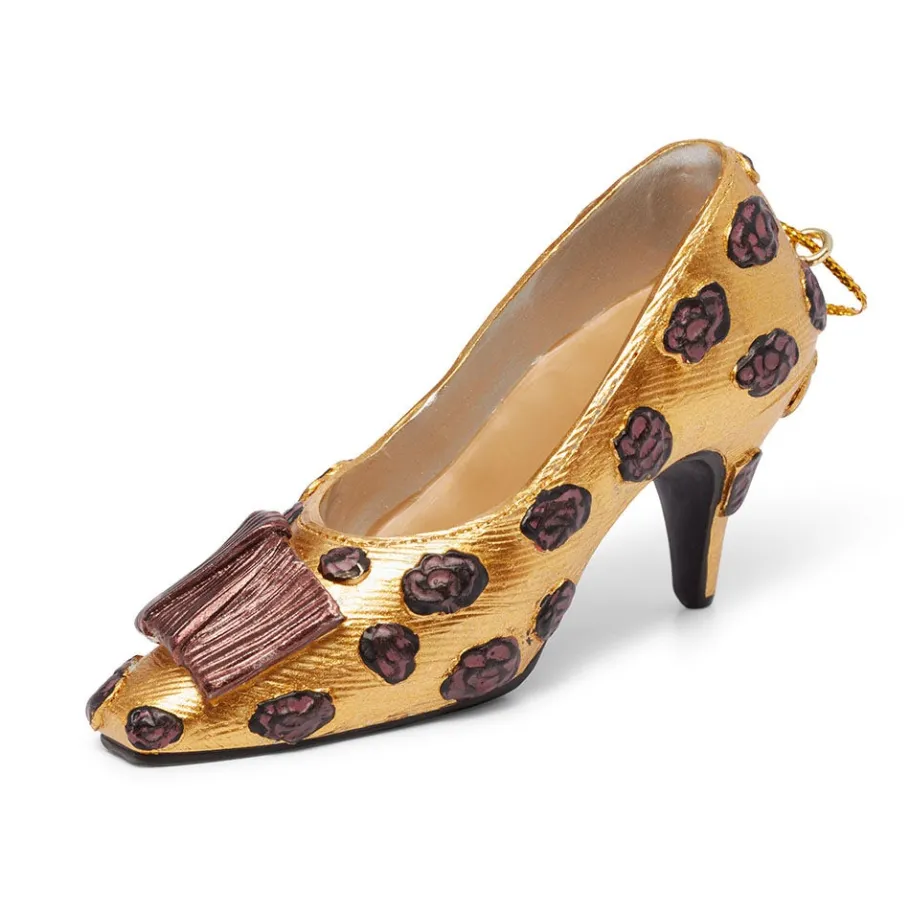 The Met Store Cocoa Rose Pump Shoe Ornament* Ornaments