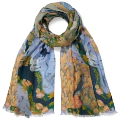 The Met Store Concourse of the Birds Oblong Scarf* Scarves & Wraps