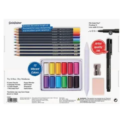 The Met Store Creative Studio Try It Box: Dry Mediums* Art Supplies & Easels