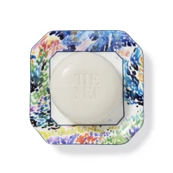 The Met Store Cross Cap Nègre Scented Soap and Porcelain Dish Gift Set* Decorative Accents