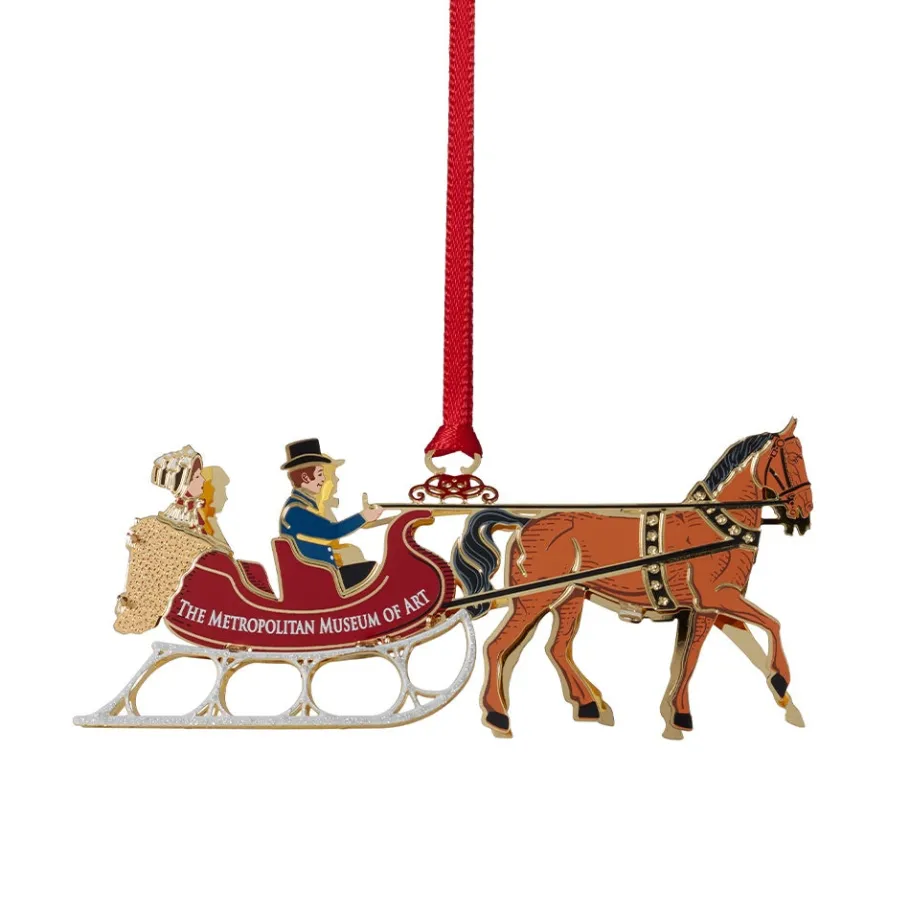 The Met Store Currier & Ives Winter Sleigh Ornament* Ornaments