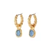 The Met Store Cypriot Twist Hoop Earrings with Removable Charms* Earrings