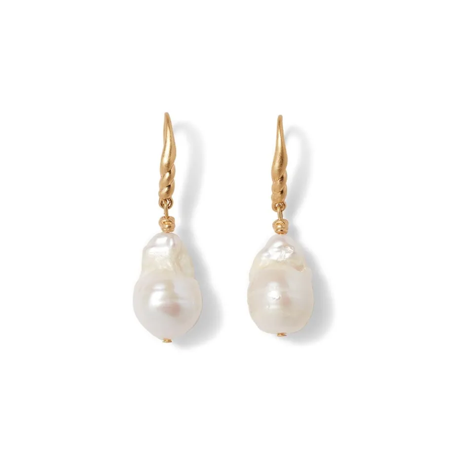 The Met Store Cypriot Twist Pearl Drop Earrings* Earrings