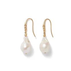 The Met Store Cypriot Twist Pearl Drop Earrings* Earrings