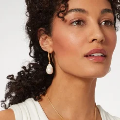 The Met Store Cypriot Twist Pearl Drop Earrings* Earrings