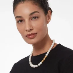 The Met Store Cypriot Twist Pearl Necklace and Drop Earrings Set* Jewelry Sets