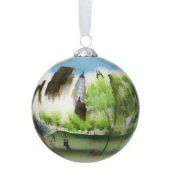 The Met Store Dehn Spring in Central Park Hand-Painted Glass Ornament* Ornaments