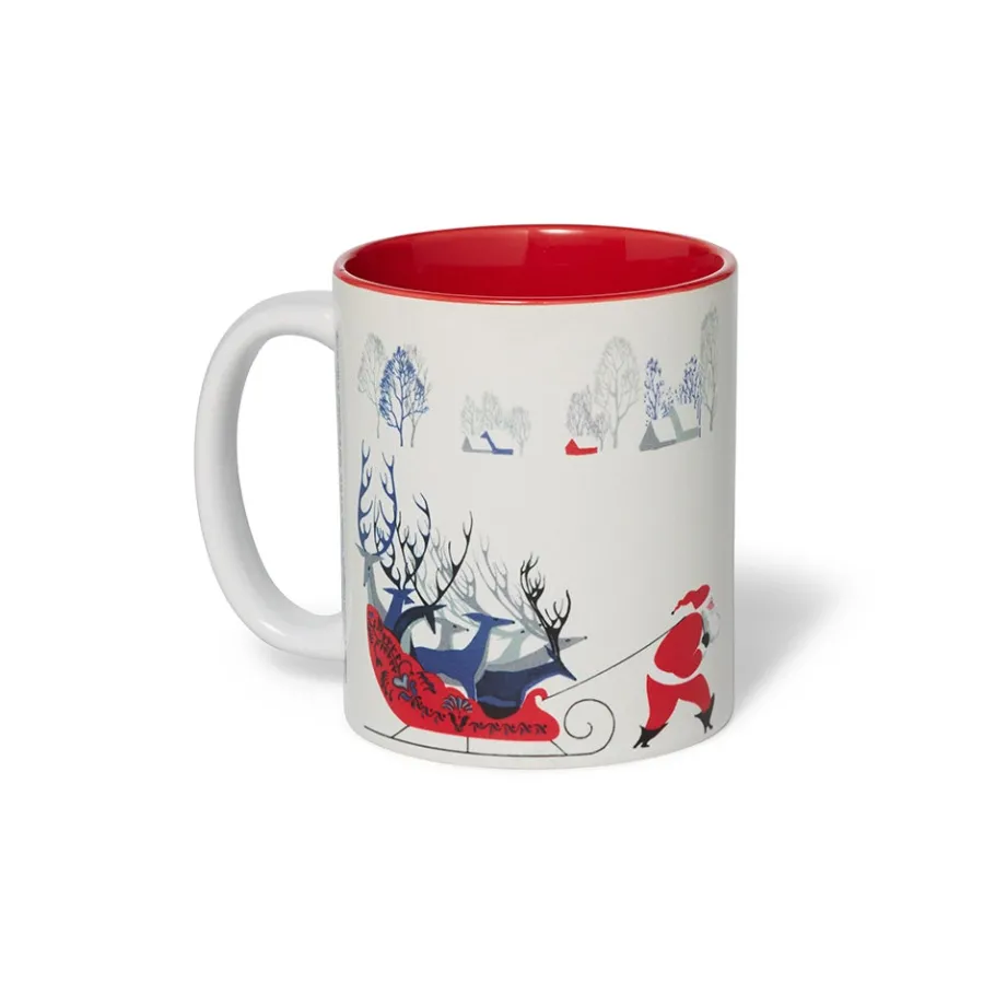 The Met Store Earle Santa and Deer Mug* Tableware