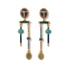 The Met Store Egyptian Heart Scarab Chandelier Earrings* Earrings