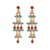The Met Store Egyptian Nefer Amulet Chandelier Earrings* Earrings