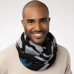 The Met Store Egyptian Swirled Glass Unisex Oblong Jacquard Scarf* Scarves & Wraps