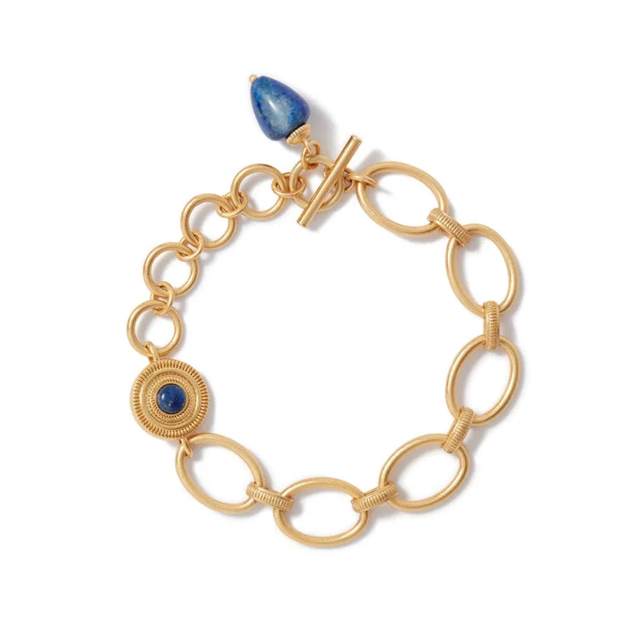The Met Store Etruscan Lapis T-Bar Bracelet* Bracelets