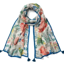 The Met Store European Floral Shawl* Scarves & Wraps