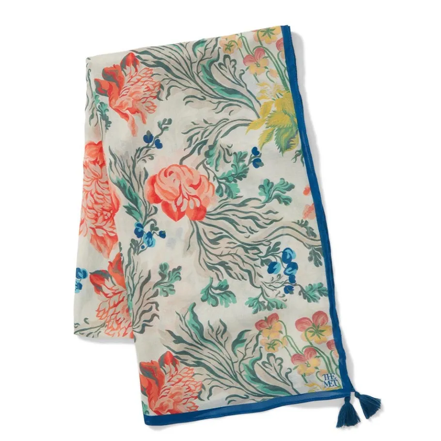 The Met Store European Floral Shawl* Scarves & Wraps