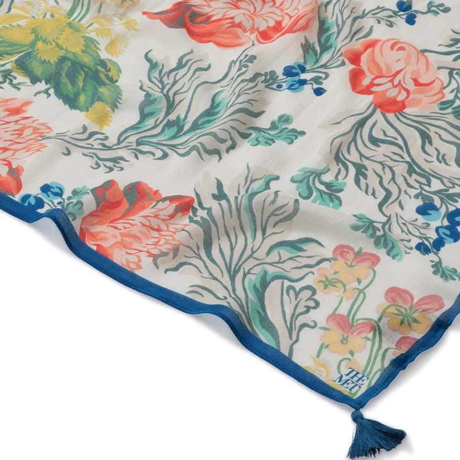 The Met Store European Floral Shawl* Scarves & Wraps