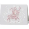 The Met Store Gordon: Santa Riding Reindeer Fine Holiday Cards* Holiday Cards