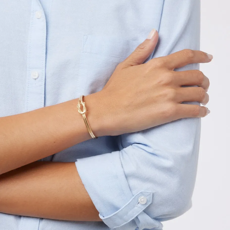 The Met Store Herakles Knot Hinged Bangle* Bracelets