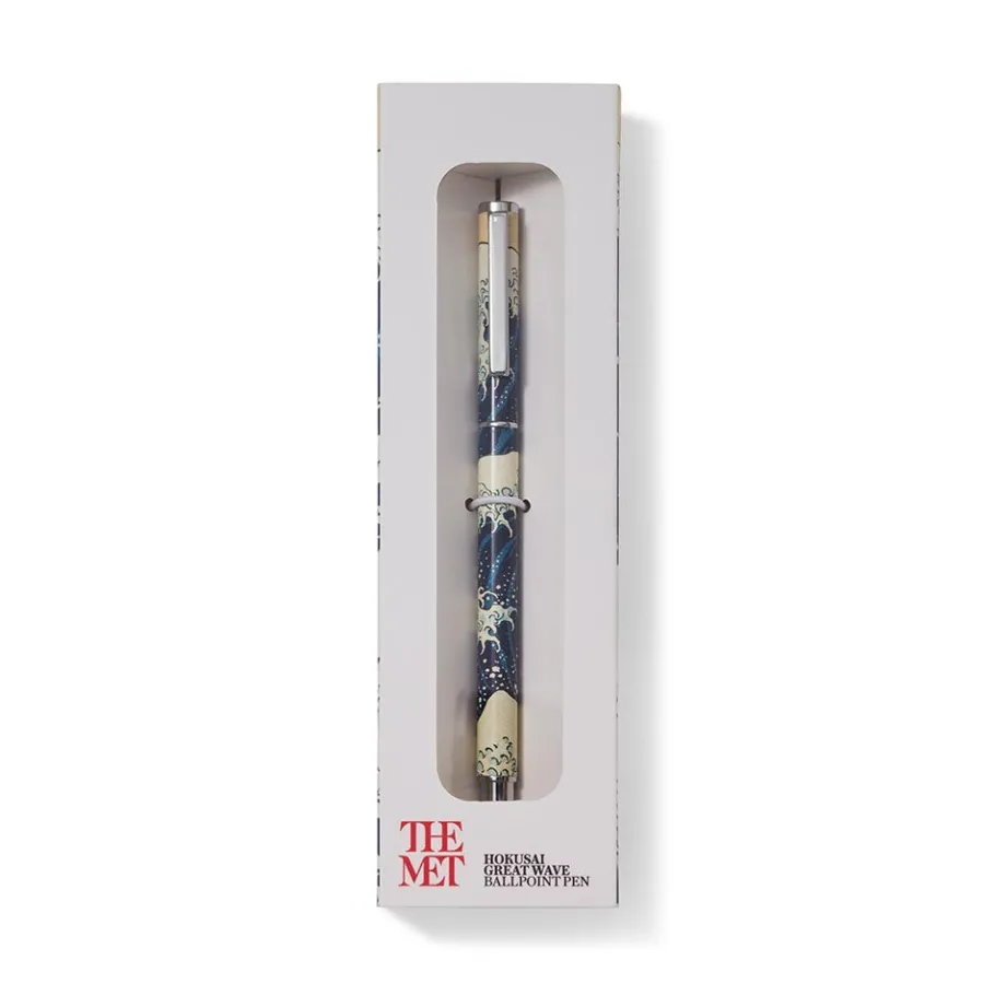 The Met Store Hokusai Great Wave Ballpoint Pen* Office