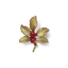 The Met Store Holly Berry Jade Brooch* Pins & Brooches