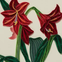 The Met Store Hybrid Amaryllis Quilled Holiday Card* Holiday Cards