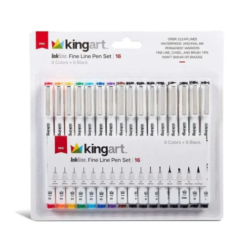 The Met Store Inkline Fine Line Pen Set* Art Supplies & Easels