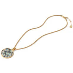 The Met Store Iznik Cintamani Enamel Pendant Necklace* Necklaces