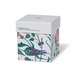 The Met Store Iznik Garden Covered Mug with Tea Infuser* Tableware