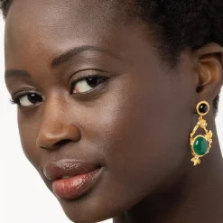 The Met Store Japanese Imari Statement Drop Earrings* Earrings