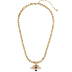 The Met Store Jeweled Bee Pendant Necklace* Necklaces